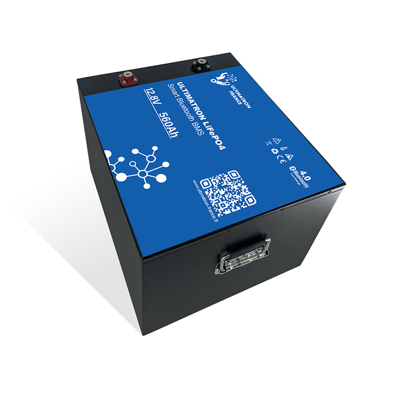 Ultimatron LiFePO4 Lithium Battery 12.8V 560Ah With Bluetooth And Smart BMS Integrated Dup